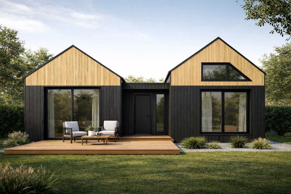 Dom mobilny 50m2 szkielet stalowy ocynk całoroczny premium od 3tys/m2