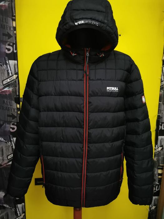Kurtka męska Pitbull czarna XXXL stan idealny