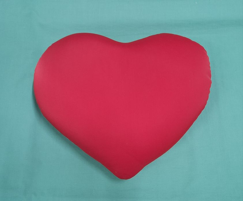 Almofada coração.