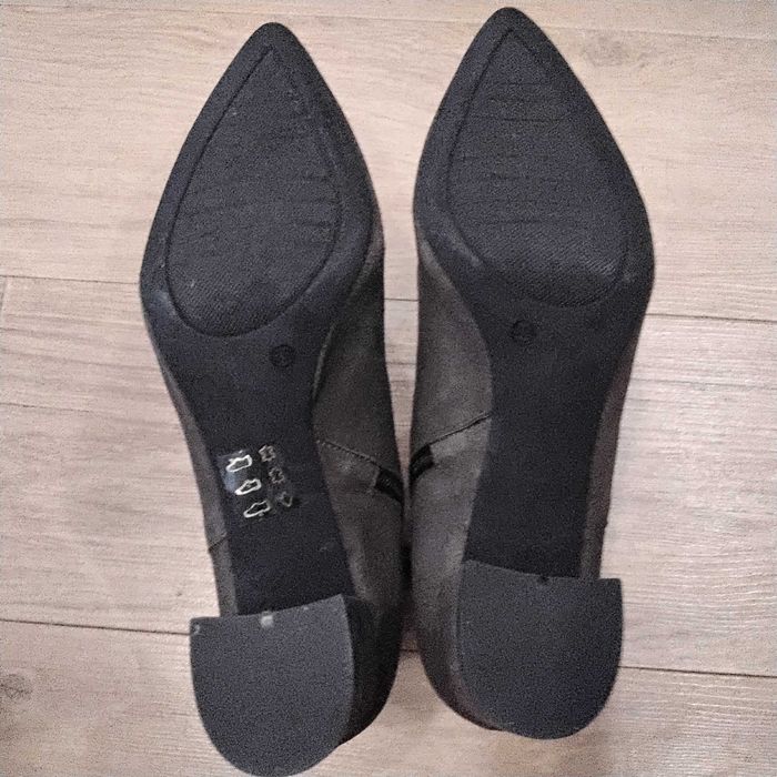 Botins Sofia Costa, camurça cinza, 39