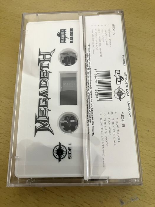 Megadeth - Megadeth Cassete k7
