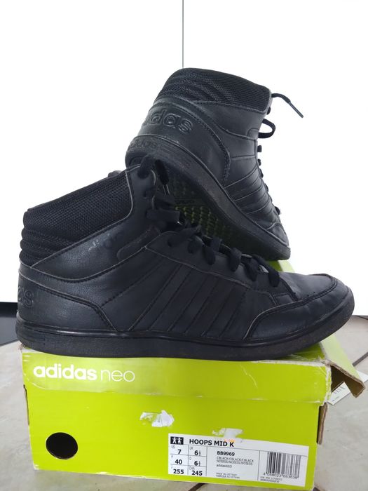 Adidas hoops mid 24,5 cm neo