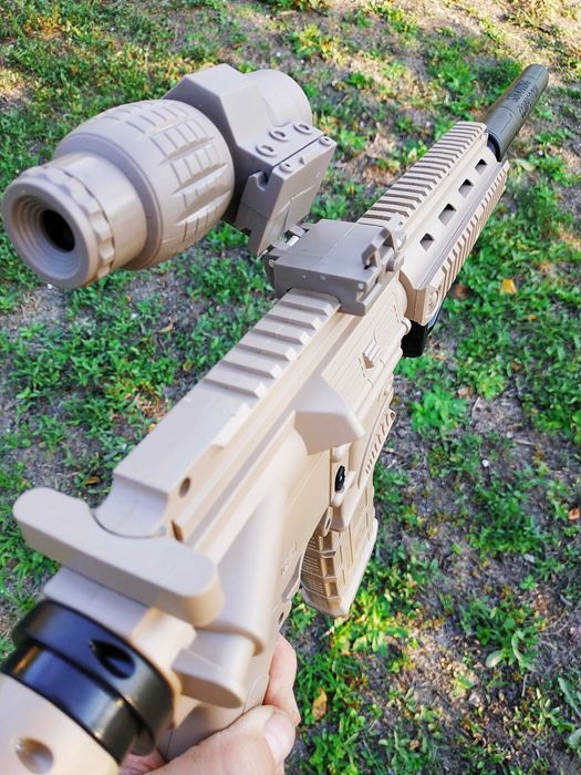 Іграшковий автомат М416 на орбізах орбіган гель бластер