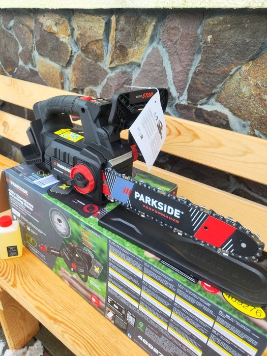 Акумуляторна ланцюгова пила Parkside Performance PPAKS 40-Li A1