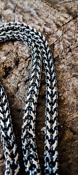 Срібна цепочка пітон Цепь кобра кардинал рамзес венеціанка серебро