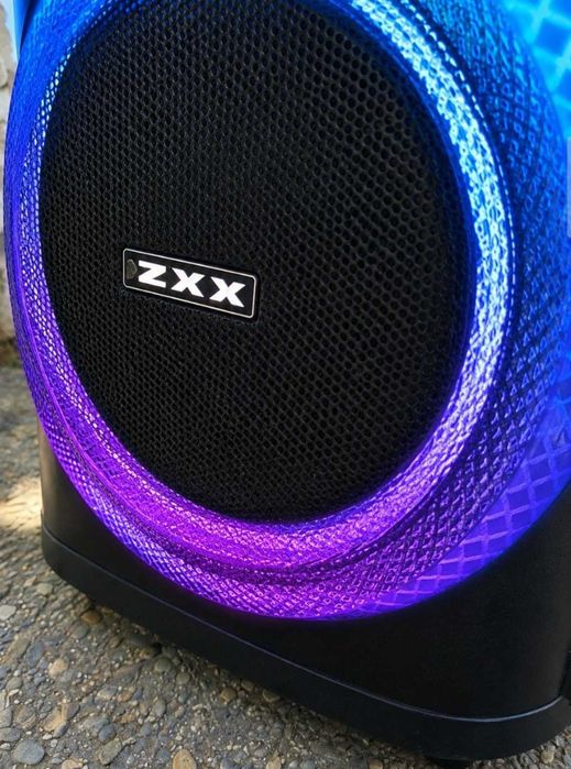 Музична bluetooth колонка з двома мікрофонами портативна акустика