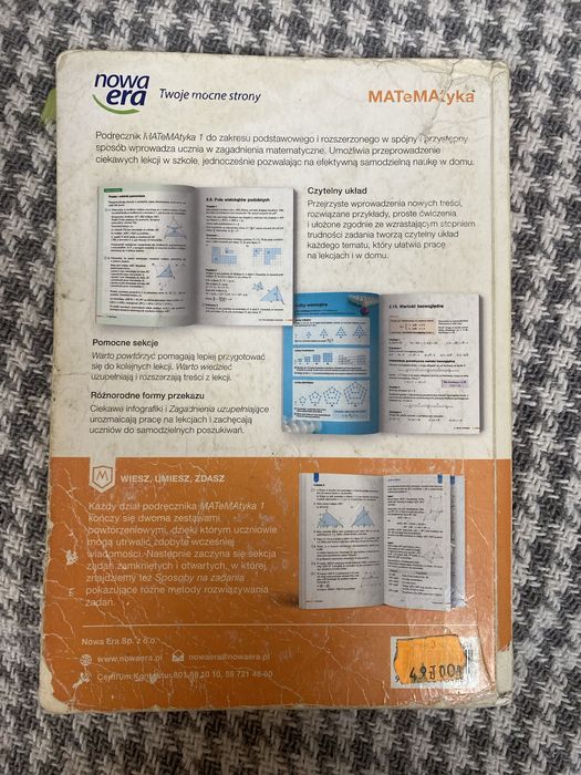 Książka  Matematyka zakres rozszerzony