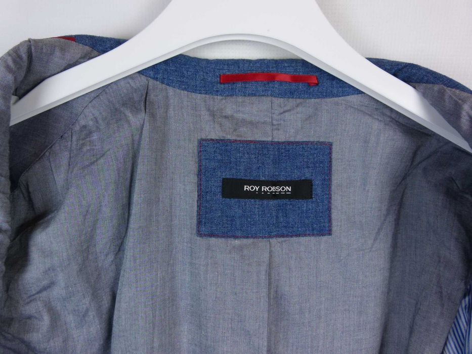 Roy Robson elegancka marynarka z lnem 56 / XL