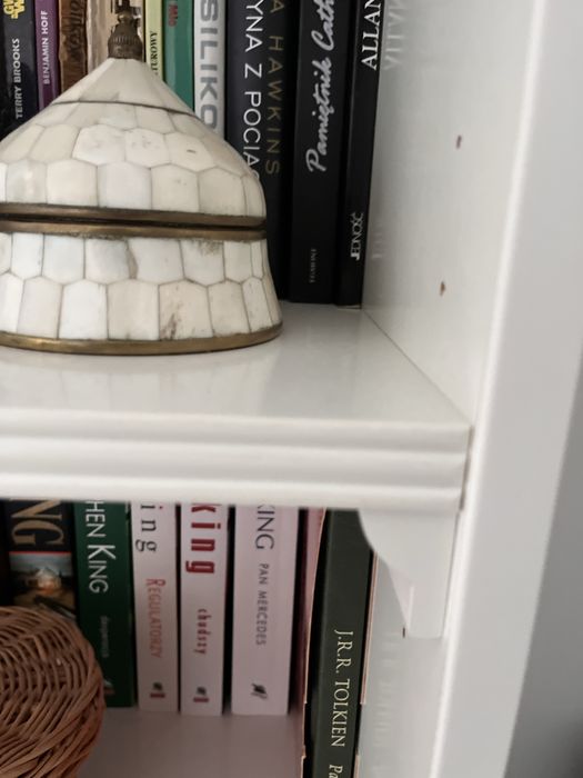 Ikea regał Birkeland biały
