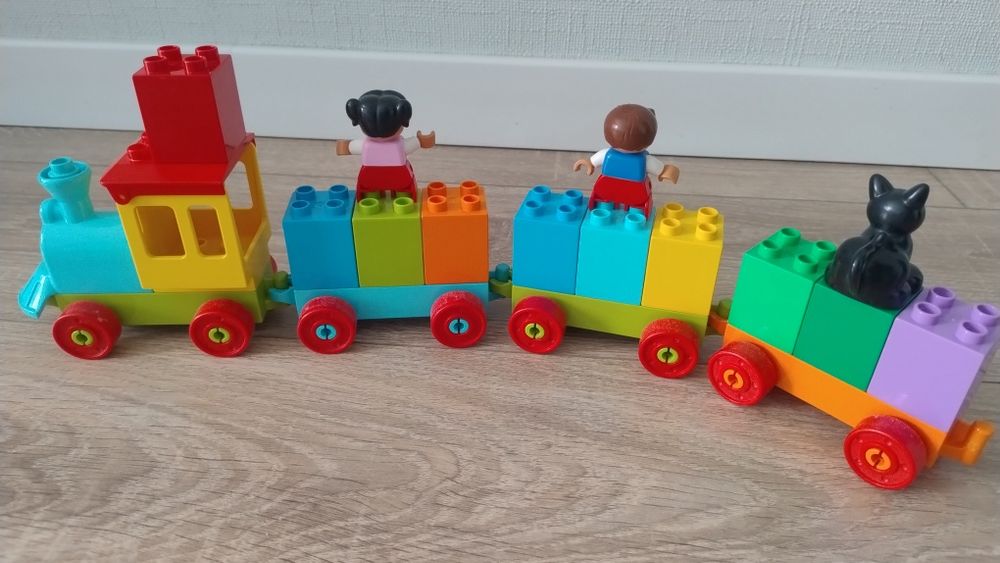 Лего дупло поезд оригинал