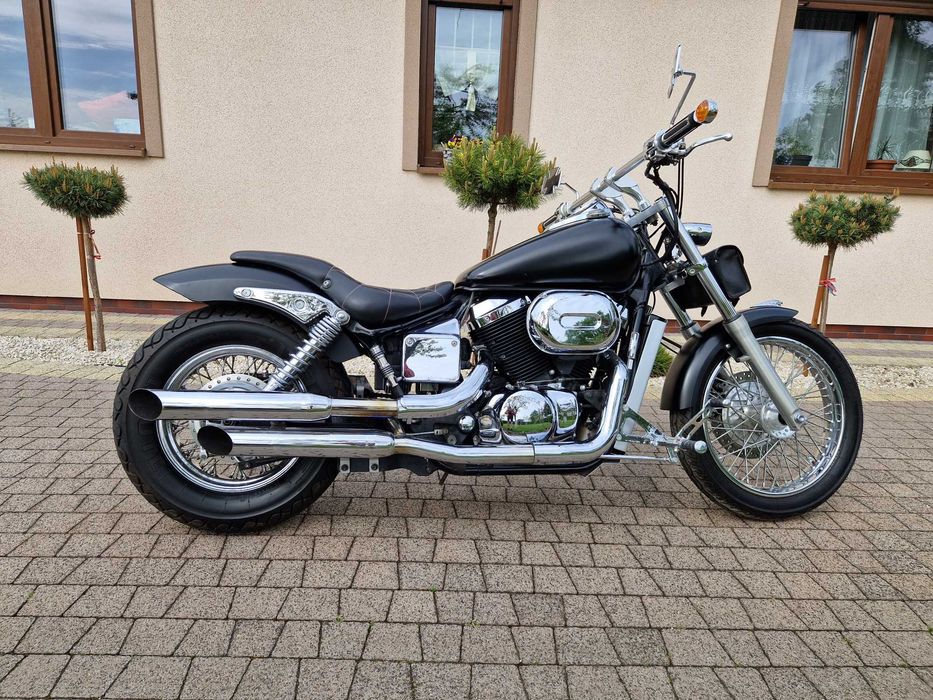 Honda Shadow Black Widow VT 750 DC Bobber Custom