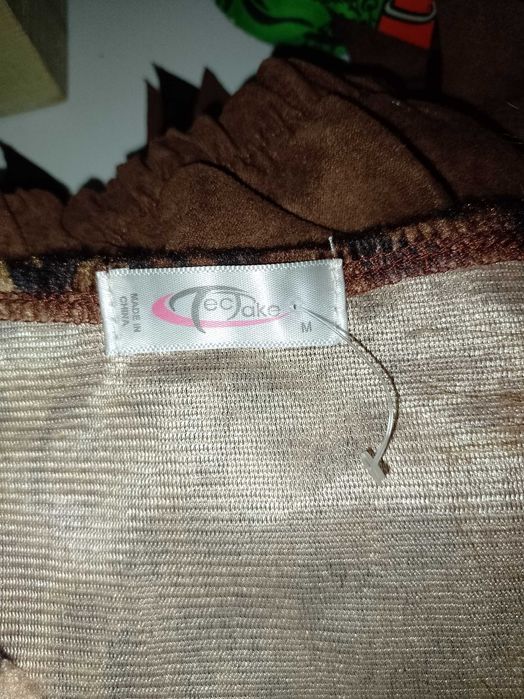 Strój karnawałowy PANI WIKING WOJOWNICZKA WIKINGA  przebranie M/L 5