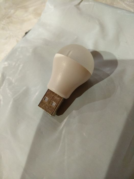 USB LED Світильник Лампа-Ліхтарик та Нічник для Павер Банку