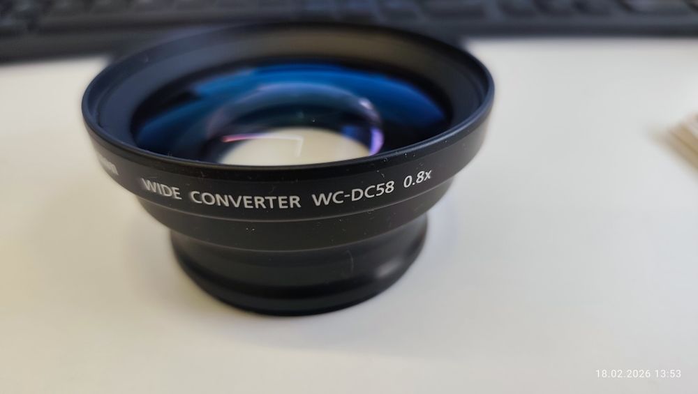 Wide converter 0,8x Canon WC-DC58