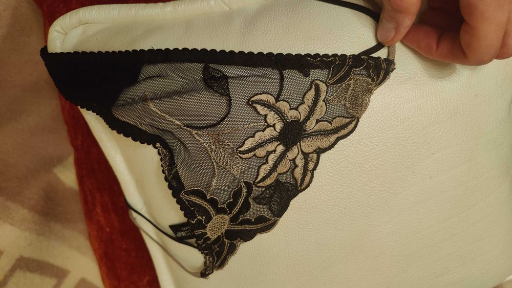 100% Оригинал ACOUSMA Paris Экстравагантные Трусы Стринги S-ка Flowers