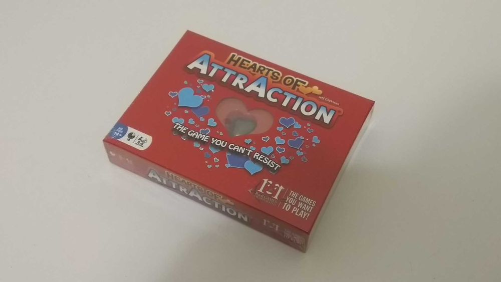 Hearts of Attraction - Jogo de Tabuleiro Magnético