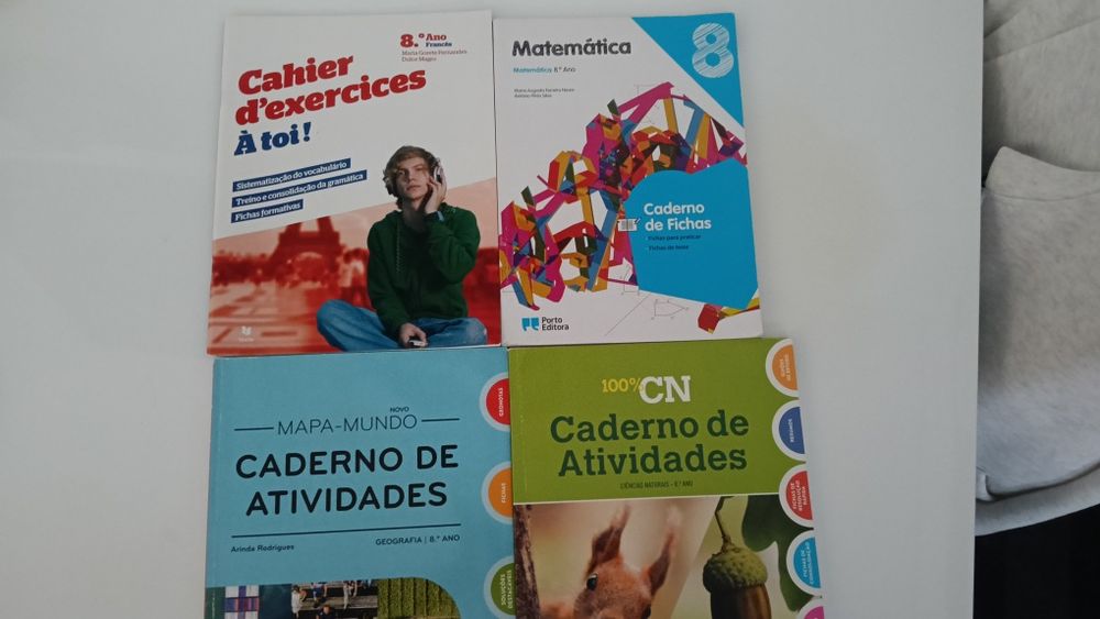 Cadernos atividades 8 ano