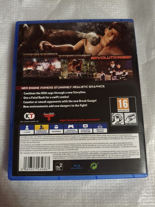 Dead or alive 6 Gra PS4