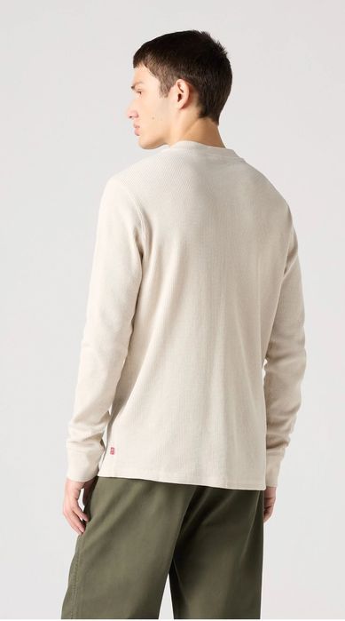 Чоловічий лонгслів Levi's розмір L,світлий реглан,брендовий лонгслів