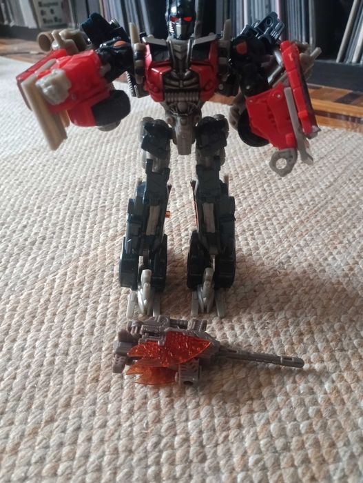 Transformers Fireburst Optimus Prime Dark of the Moon MechTech