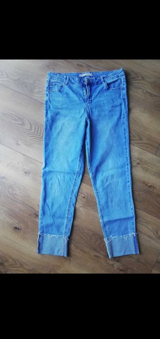 Jeansy niebieskie George straight/slim 40