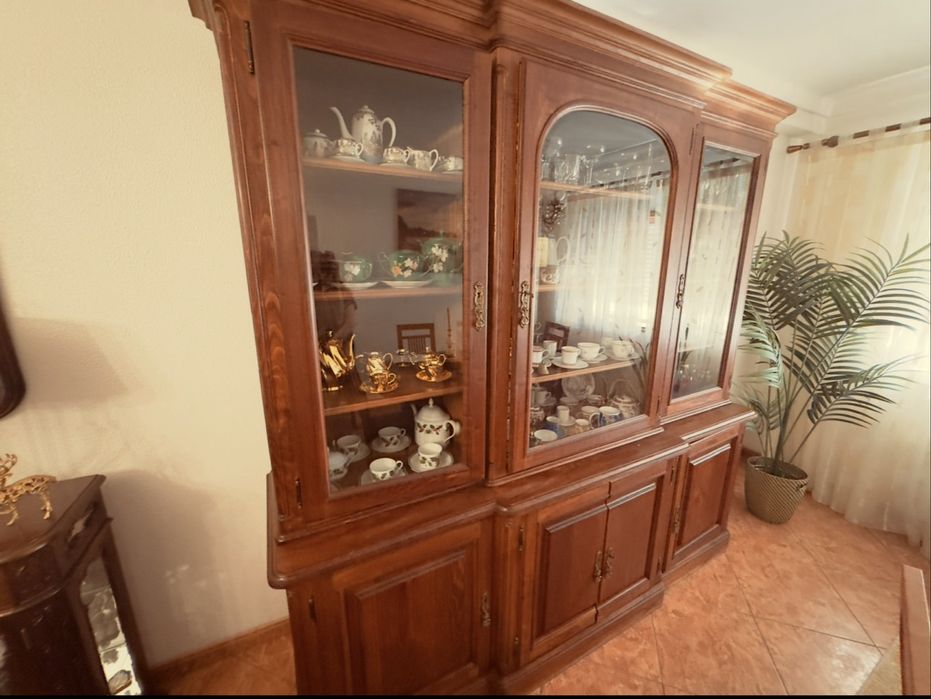 Sala de estar e jantar completa