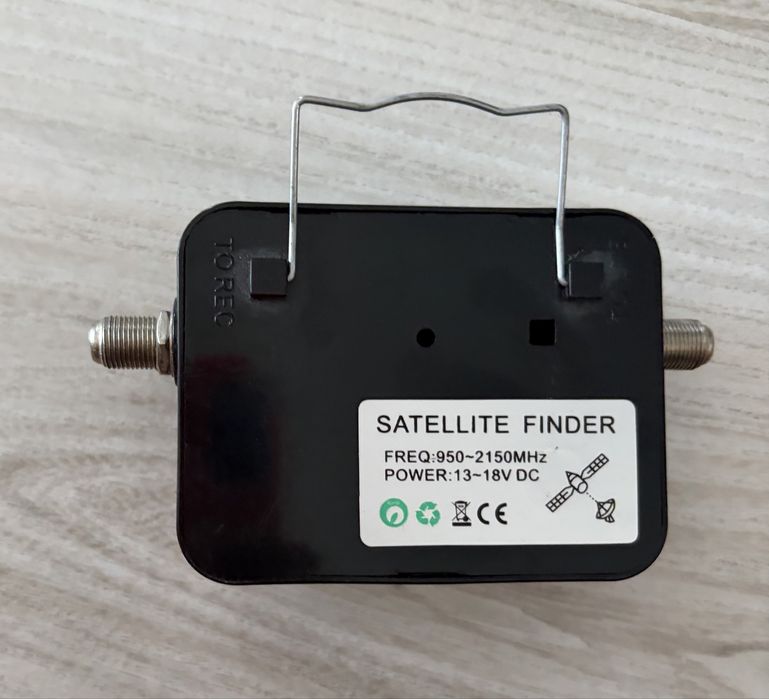 Miernik wskazówkowy sygnału TVSAT Satellite Finder