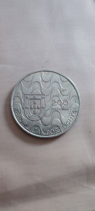 Lote 4 Moedas Escudos Portugal