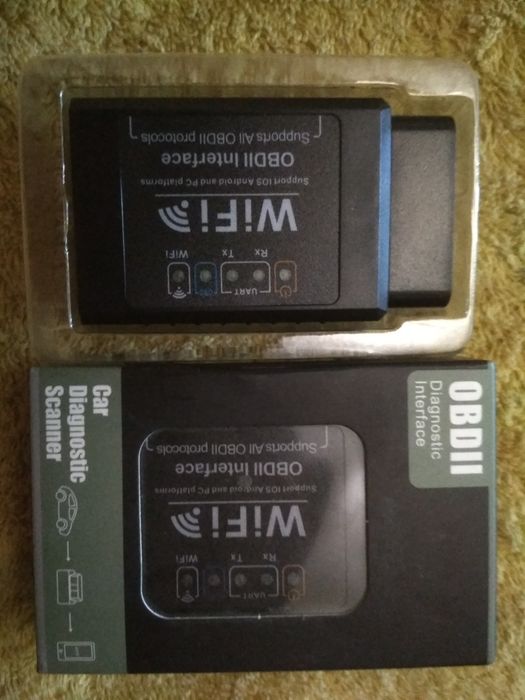 Сканер ELM-327 OBD wi-fi, Bluetooth версия 1.5 и 2.1.Толщиномер HW-300