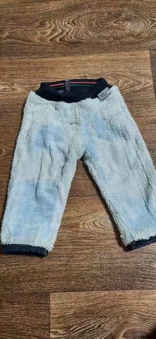 Джинсы зимние тёплые на меху на рост 68-74