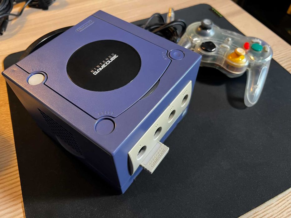 Nintendo GameCube Original + Comando + Cartão de Memória