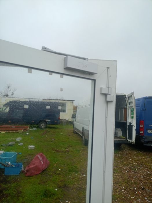 Drzwi aluminiowe używane z Niemiec super stan dostawa gratis cały Kraj