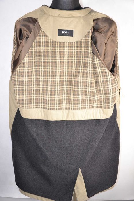 HUGO BOSS Midget Trench Płaszcz Męski 46 Oryginalny Super Stan Bawełna