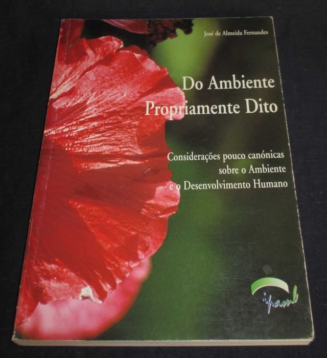 Livro Do Ambiente Propriamente Dito José de Almeida Fernandes