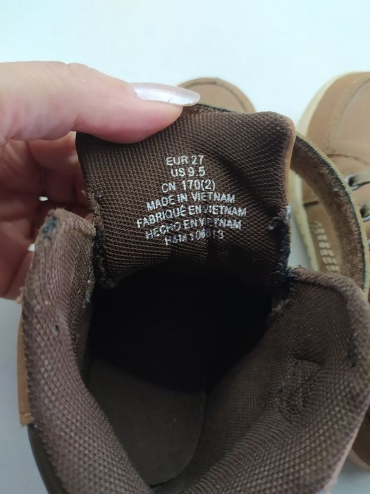 Детские ботиночки 27 размер