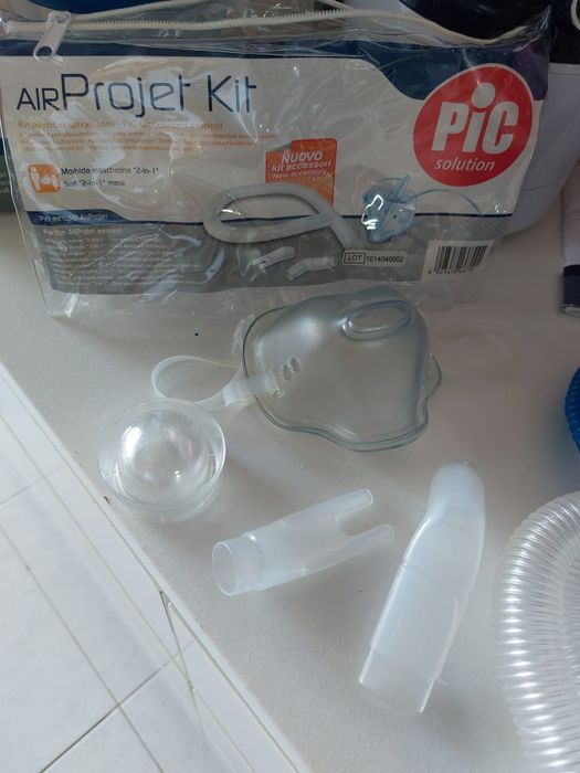 Nebulizador da marca Pic, rápido e silêncio