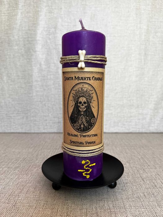 Vela Santa Muerte – Cura, Proteção & Poder Espiritual