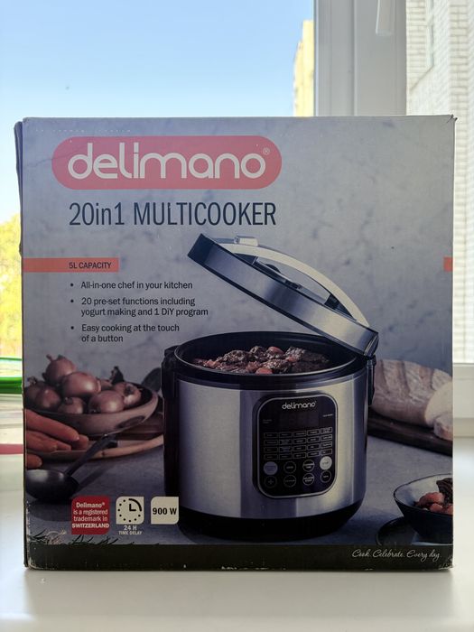 Нова мультиварка Delimano 20 в 1