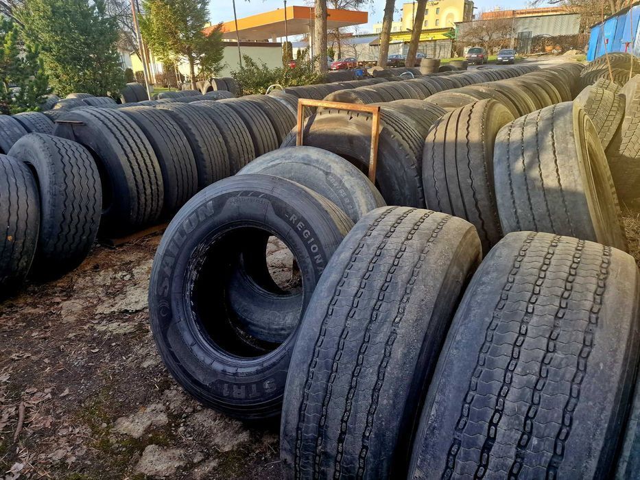Opony 385/65R22.5 opona używane przyczepa naczepa duzy wybor