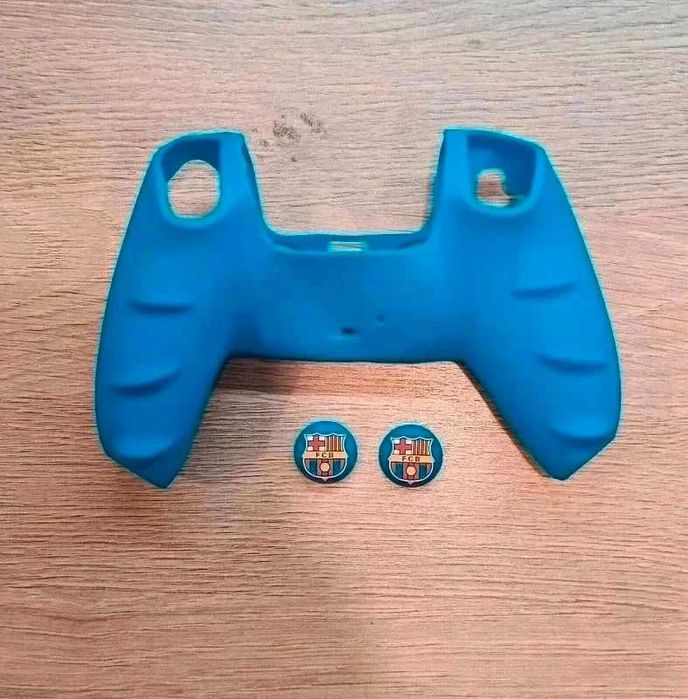 Silikonowe etui antypoślizgowe pad kontroler Playstation FC Barcelona
