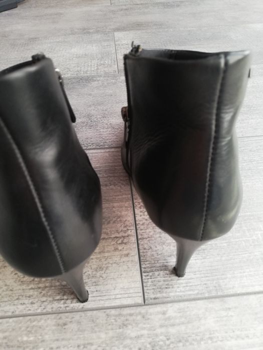 Botki Lasocki skora naturalna 39/40