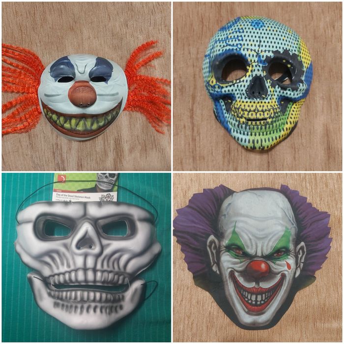 Маска, ободок, капелюх на Хеллоувин