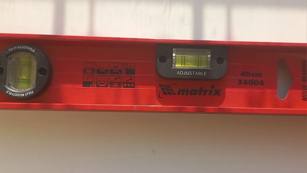 Новый усиленный алюминевый уровень matrix  34004