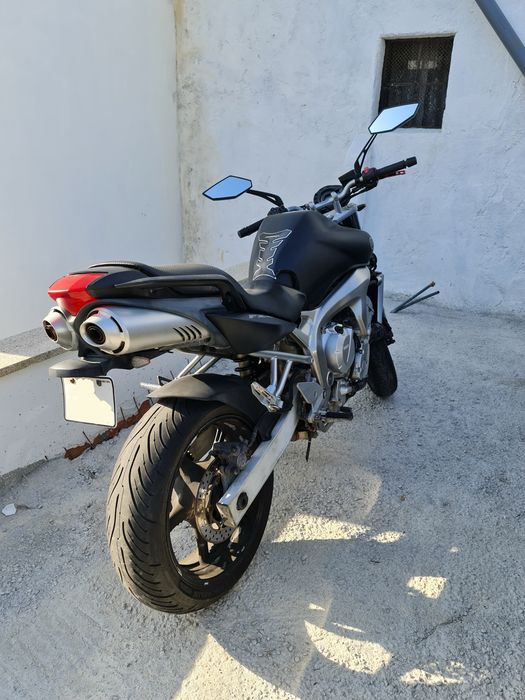 Yamaha fz6 com kit malas