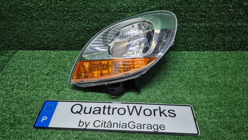 Otica Farol Esquerdo Renault Kangoo I KC FC 1997 a 2008 Ref. 551-1145L-LDEMY NOVO DEPO C/DANOS