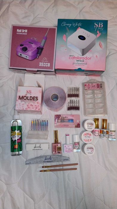 Kit de manicure completo SB Nails.