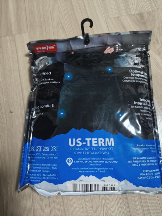 Komplet bielizny termoaktywnej 2xl