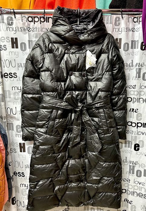 Пальто зимнее стёганное, двухстороннее Италия.