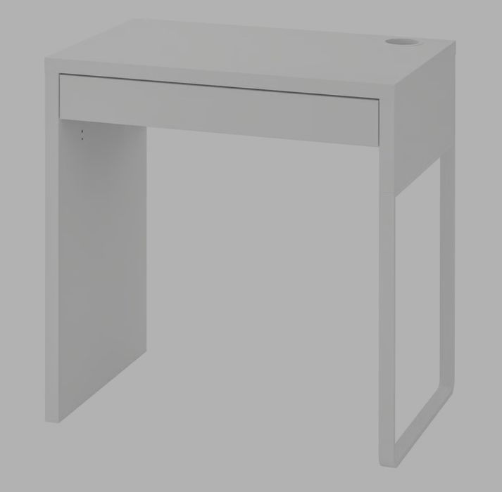 Białe biurko MICKE Ikea
Biurko, biały, 73x50 cm