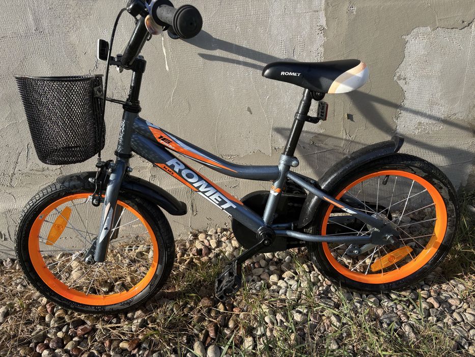Rower dziecięcy Romet 16” z koszykiem